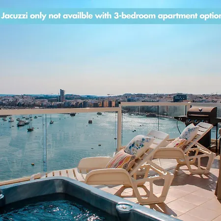 Apartment Exceptional Tigne Seafront By Shortletsmalta *