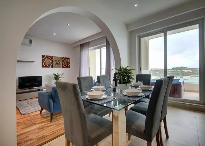 Apartment Exceptional Tigne Seafront By Shortletsmalta *